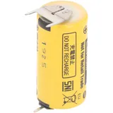 Panasonic Rastermaß 10mm, Panasonic BR-2/3AE2SPE Lithium Batterie mit Print Kontakt 3,0 Volt