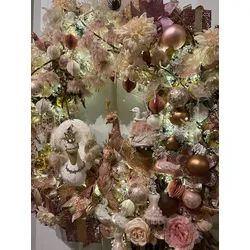 10 Weihnachtskugeln 6cm Glas Christbaumkugeln Weihnachtsbaumkugeln hellrosa