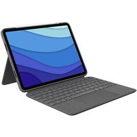 Logitech Combo Touch Tastatur Case für iPad Pro 11" 1-3 Gen Dansk oxford grey