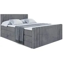 altdecor Idriko-Z King 160 x 200 cm H3/H4 Dunkelgrau