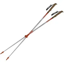 Silva Trekkingstöcke All Season Alpine Alu Tele One Size rot/weiß