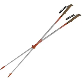 Silva Trekkingstöcke All Season Alpine Alu Tele One Size rot/weiß