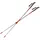 Silva Trekkingstöcke All Season Alpine Alu Tele One Size rot/weiß