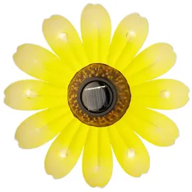 EDM Blume Solar Ø14x4cm mehrfarbig