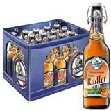 Mönchshof Natur Radler Blutorange Alkoholfrei 0,0 Prozent Flaschenbier MEHRWEG (20 x 0,5 l) Bügelflasche