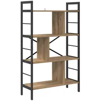 VidaXL Bücherregal 75 x 30 x 123,5 cm Braun