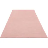 Mint Rugs Supersoft Kurzflor Teppich Modern Flauschig Weich Einfarbig Wohnzimmer Küche Flur oder Schlafzimmer Altrosa 160x230 cm, Polyester