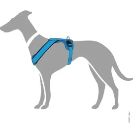 Hunter Neopren Hundegeschirr Rot/Schwarz S