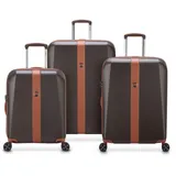 Delsey Promenade Hard 2.0 Koffer-Set 3-tlg. braun