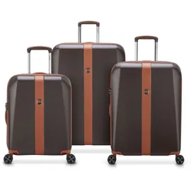 Delsey Promenade Hard 2.0 Koffer-Set 3-tlg. braun