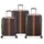 Delsey Promenade Hard 2.0 Koffer-Set 3-tlg. braun