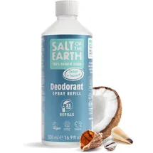 Salt Of the Earth Natürliches Deospray Nachfüllpack Meer & Kokosnuss 500 ml