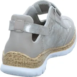 Rieker Slipper Damen Weite E Silber 38