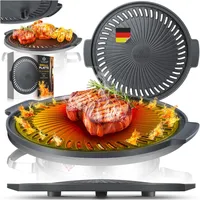 Kesser Raketenofen Inkl. Grillpfanne aus Gusseisen mit Tragetasche, Dutch Oven BBQ Rakete Holzofen Camping Campingkocher Campinggrill, Edelstahl