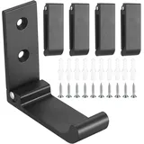 Pzihao 5 Stk Faltbarer Wandhaken, Klapphaken, 90° Faltbare Kleiderhaken, Wandhan