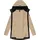 Ragwear Letti Teddy-Fleece Mantel braun 6XL