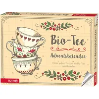 ROTH Tee Adventskalender gefüllt mit hochwertigen Teemischungen, Kalender mit Tee für die Vorweihnachtszeit