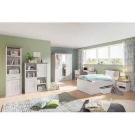 Begabino Luca Standregal 60 x 43 x 201 cm Weiß