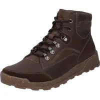 Josef Seibel Herren Schnürstiefeletten Raymond 02,Weite H (Weit),Wechselfußbett,schnürboots,Winterstiefeletten,braun-Kombi,40 EU
