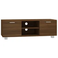 Furnicato TV-Schrank Braun Eichen-Optik 120x40,5x35 cm Holzwerkstoff