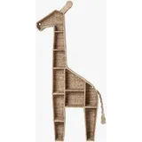 Bloomingville Kinderregal Giraffe 0 x 0 cm Holz natur beige