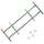 vidaXL Fenstergitter Verstellbar für Fenster 2 Stk. 1000-1500 mm Silberfarben