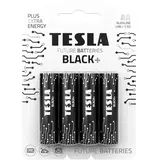 Tesla Alkalibatterie R6 (AA) SCHWARZ+ [4x120] 4 Stk