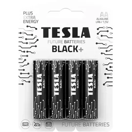 Tesla Alkalibatterie R6 (AA) SCHWARZ+ [4x120] 4 Stk