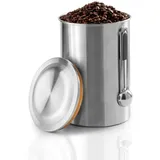 xavax Kaffeedose Edelstahl 1kg Behälter mit Löffel