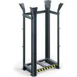 R+R INDUSTRIETECHNIK Rr Industrietechnik Paletten Richtgestell Rrg-15 Bxtxh 1340x940x2650 mm, Ral 7016 Anthrazitgrau
