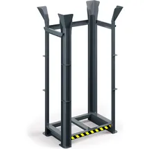 R+R INDUSTRIETECHNIK Rr Industrietechnik Paletten Richtgestell Rrg-15 Bxtxh 1340x940x2650 mm, Ral 7016 Anthrazitgrau