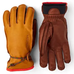 Hestra Wakayama 5-finger Handschuhe braun - 8