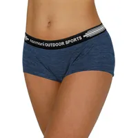 Normani Outdoor Sports 3er Pack Damen Merino Boxershorts „Morwell“ in Navy | Gr.: S