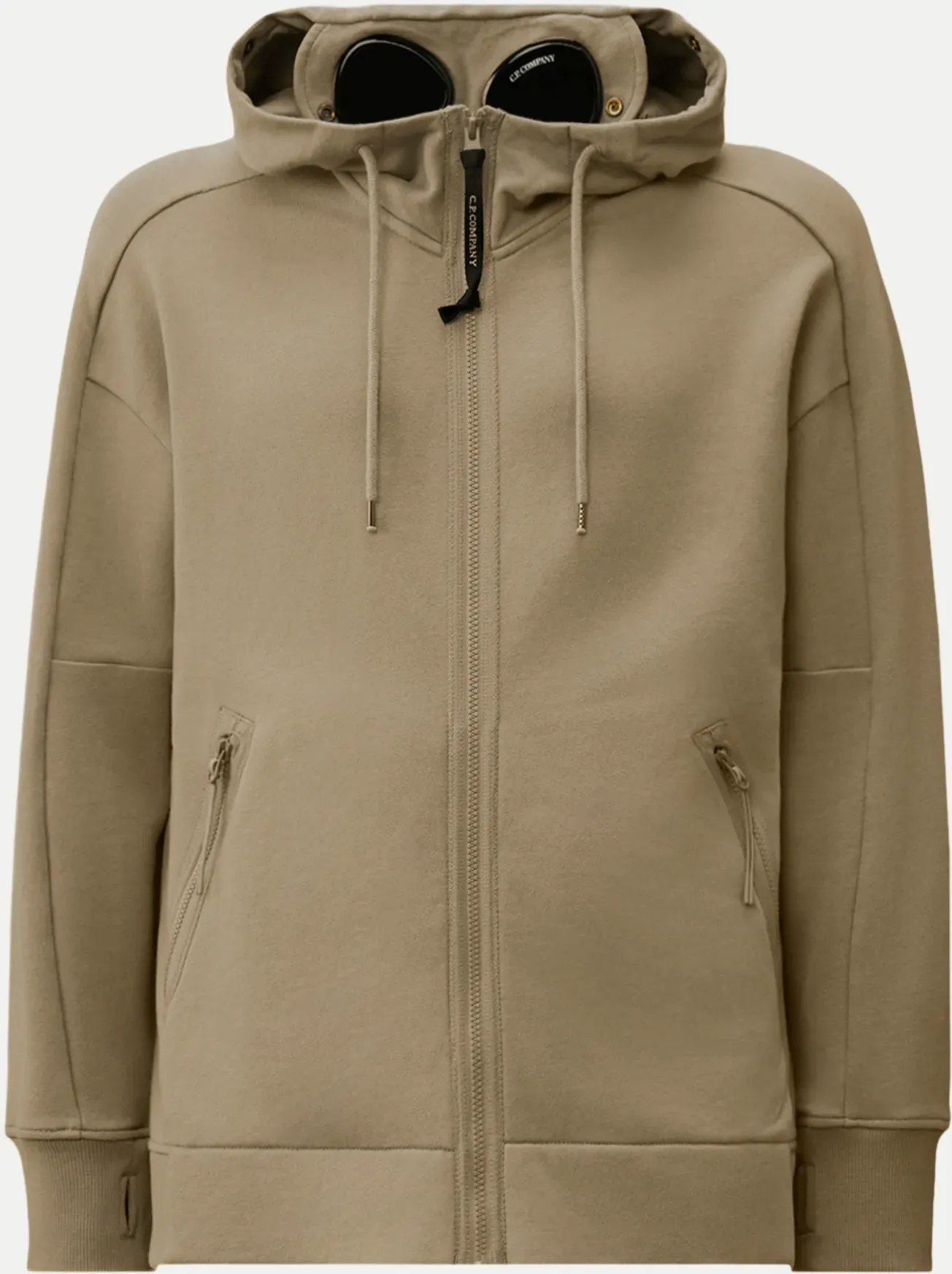 Kapuzen-Sweatshirt Beige XL