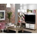 JV Möbel rtv Wohnwand tv Wand Regal Wohnwände Vitrine Schrank Wohnzimmer Fernseher