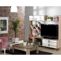 JV Möbel rtv Wohnwand tv Wand Regal Wohnwände Vitrine Schrank Wohnzimmer Fernseher