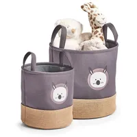 Hti-Living Aufbewahrungskörbe Hase 2er-Set Spielzeugkorb HTI-Living