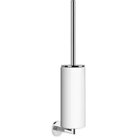 GESSI Ingranaggio, Toilettenbürstengarnitur zur Wandmontage, Behälter matt weiß, 63819735,