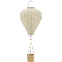 Pomp Hängende Dekoration 85 cm gelb