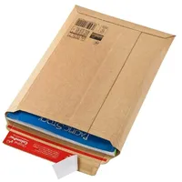ColomPac Wellpappversandtasche 290x400x-50mm braun Packung mit 100 Stück