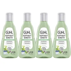 GUHL Shampoo Kopfhaut Sensitiv 4er-Pack