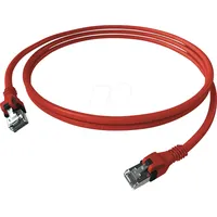 EasyLan CPP1ORARAR0015 RJ45 Netzwerkkabel, Patchkabel CAT 6a S/FTP Rot