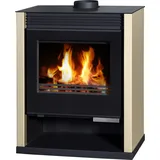 Kaminofen Victoria RUBIN LUX ELFENBEIN BImSchV Stufe 2 - Beige