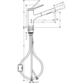 Hansgrohe Zesis M33 mattschwarz 74800670