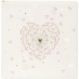 Goldbuch Golden Heart 30x31 60 weiße Seiten Hochzeit 08062