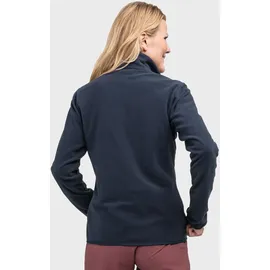 Schöffel Damen Fleece Jk Style Ash WMS, leichte Fleecejacke aus wärmendem Tecnopile, schnelltrocknende Outdoorjacke mit 2-Wege-Stretch, navy blazer, 38