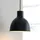 Nordlux Pop 1-flg. Ø21,5 cm schwarz Metall