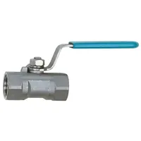 Riegler Edelstahlkugelhahn 1.4408, 1-teilig, kl. Baureihe, G 1 1/2,