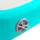 vidaXL Aufblasbare Gymnastikmatte mit Pumpe 400x100x20 cm PVC Grün