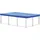 Swim Essentials Rechteckige Pool Abdeckplane blau 260 x 160 cm